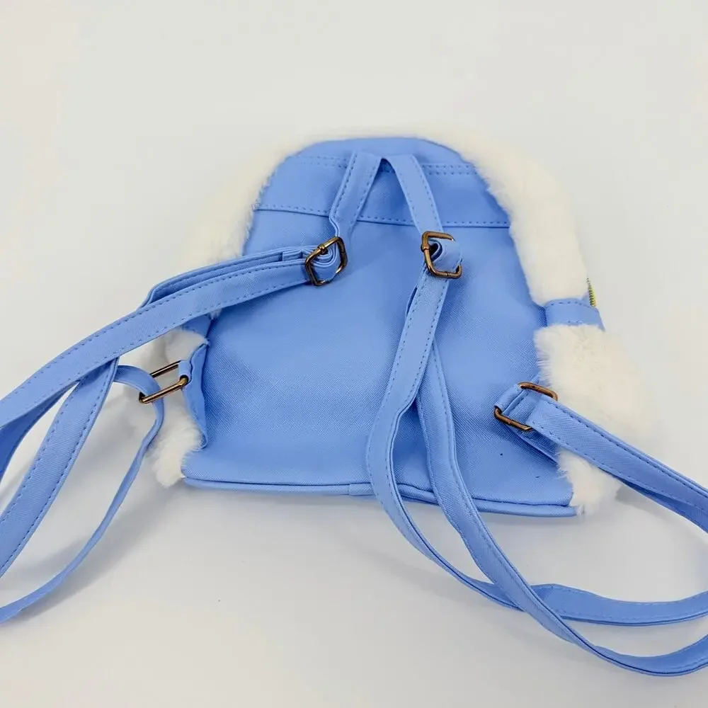 Sanrio Cinnamoroll Plush Mini Backpack White Blue Kawaii